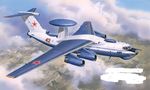 A-50 Soviet radio supervision aircraft  1/72  pienoismalli   