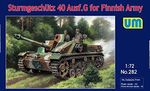 Sturmgeschutz 40 Ausf.G for Finnish Army    1/72 panssarivaunu   suomi versio!  