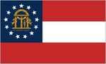 Georgia  osavaltion lippu   